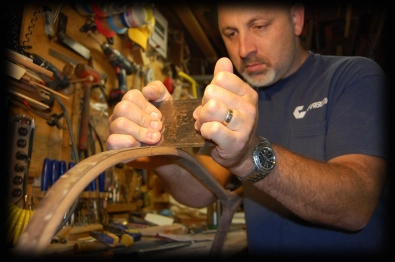 Using a cabinet scraper Using a cabinet scraper