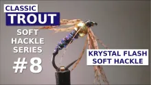 Video thumb for Krystal Flash Soft Hackle Wet Fly