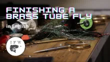 Video thumb for Finishing a brass tube tutorial | Ívar's Fly Workshop