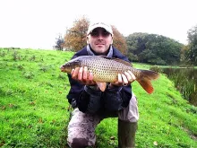 User submitted picture: The smallest of 5 carp ta...