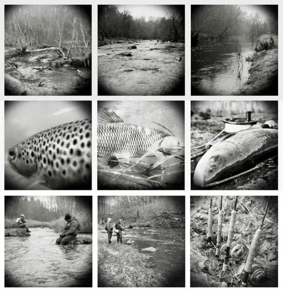 User submitted picture: Flyfishing with Holga cam...